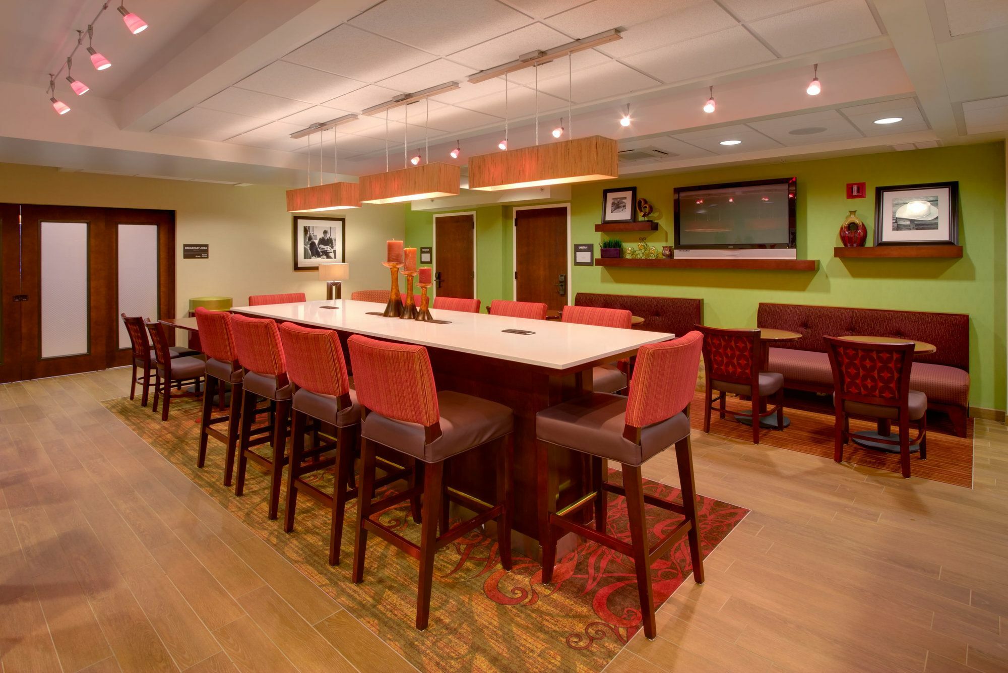 Hampton Inn Salt Lake City/Санді Ресторан фото